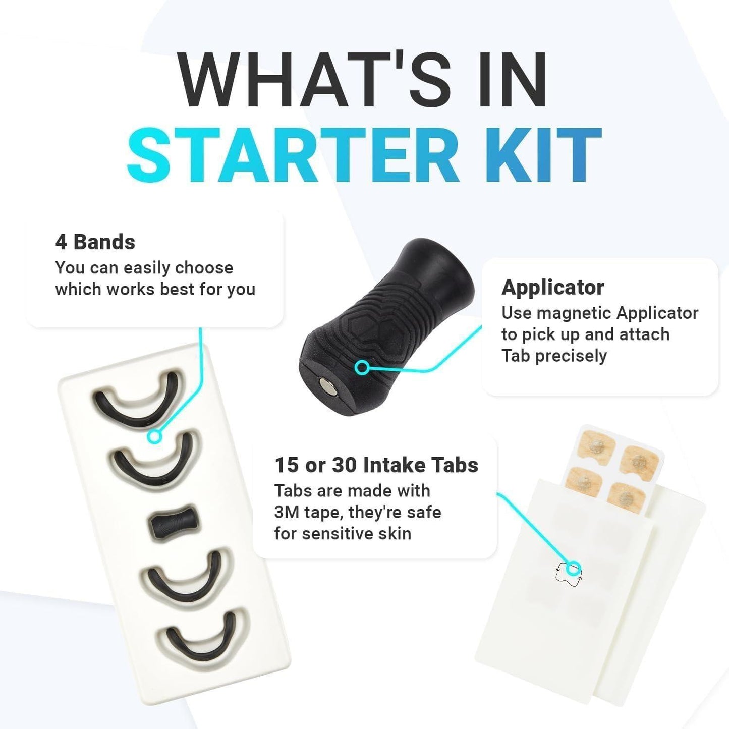 HEALTHNYST - Breathing Nasal Strip Starter Kit