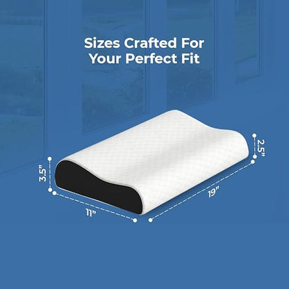 HEALTHNYST Memory Foam Pillow