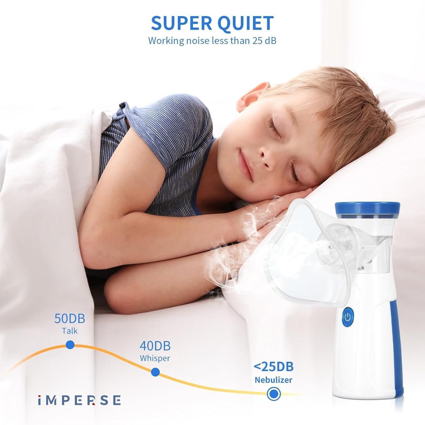 HEALTHNYST Portable Nebulizer for Kids