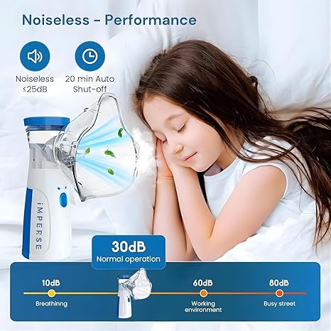HEALTHNYST Portable Nebulizer for Kids