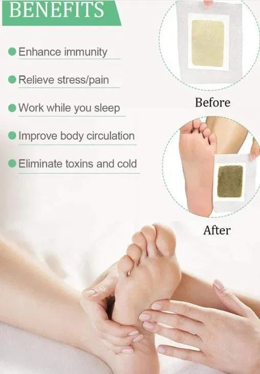 HealthNyst Detox Foot Patch (Pack of 20)